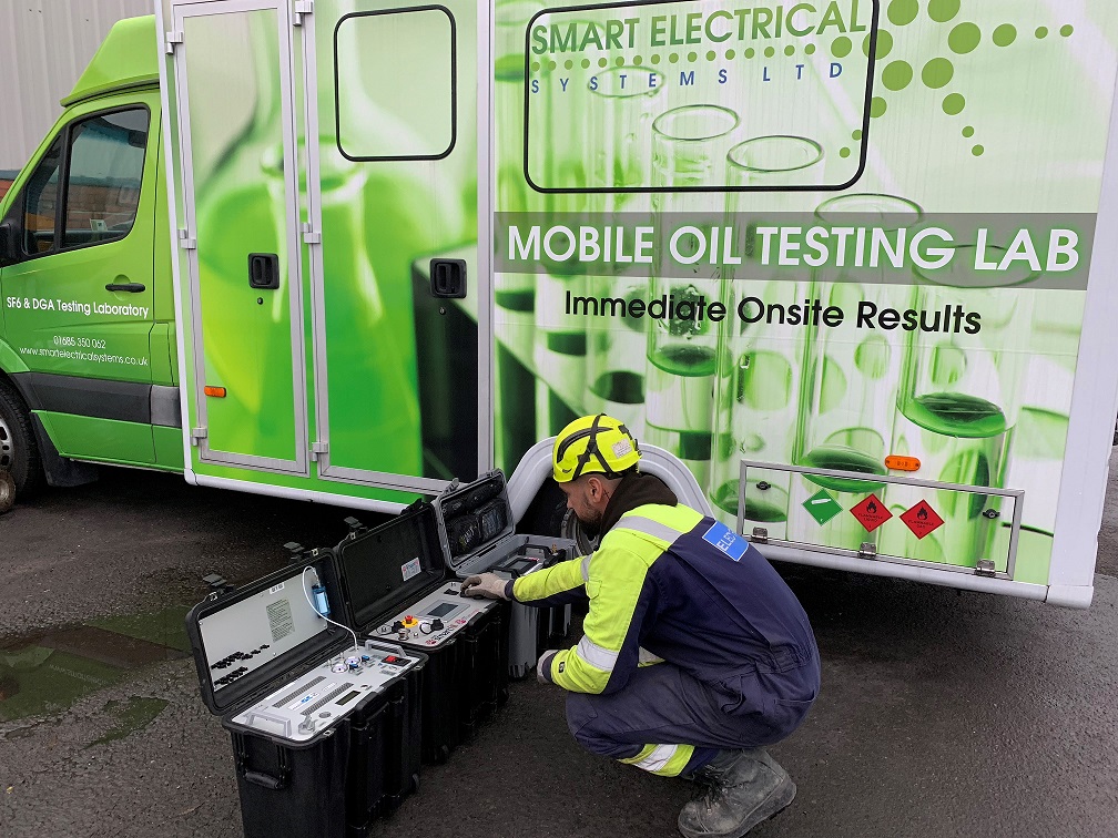 Smart Electrical Systems Mobile Oil Testing Lab